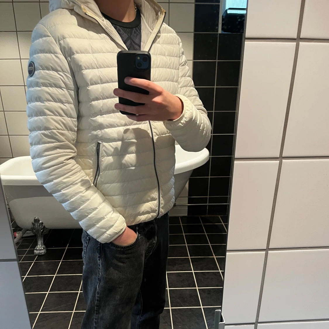 Vit dunjacka från Colmar, strl 50 - 2