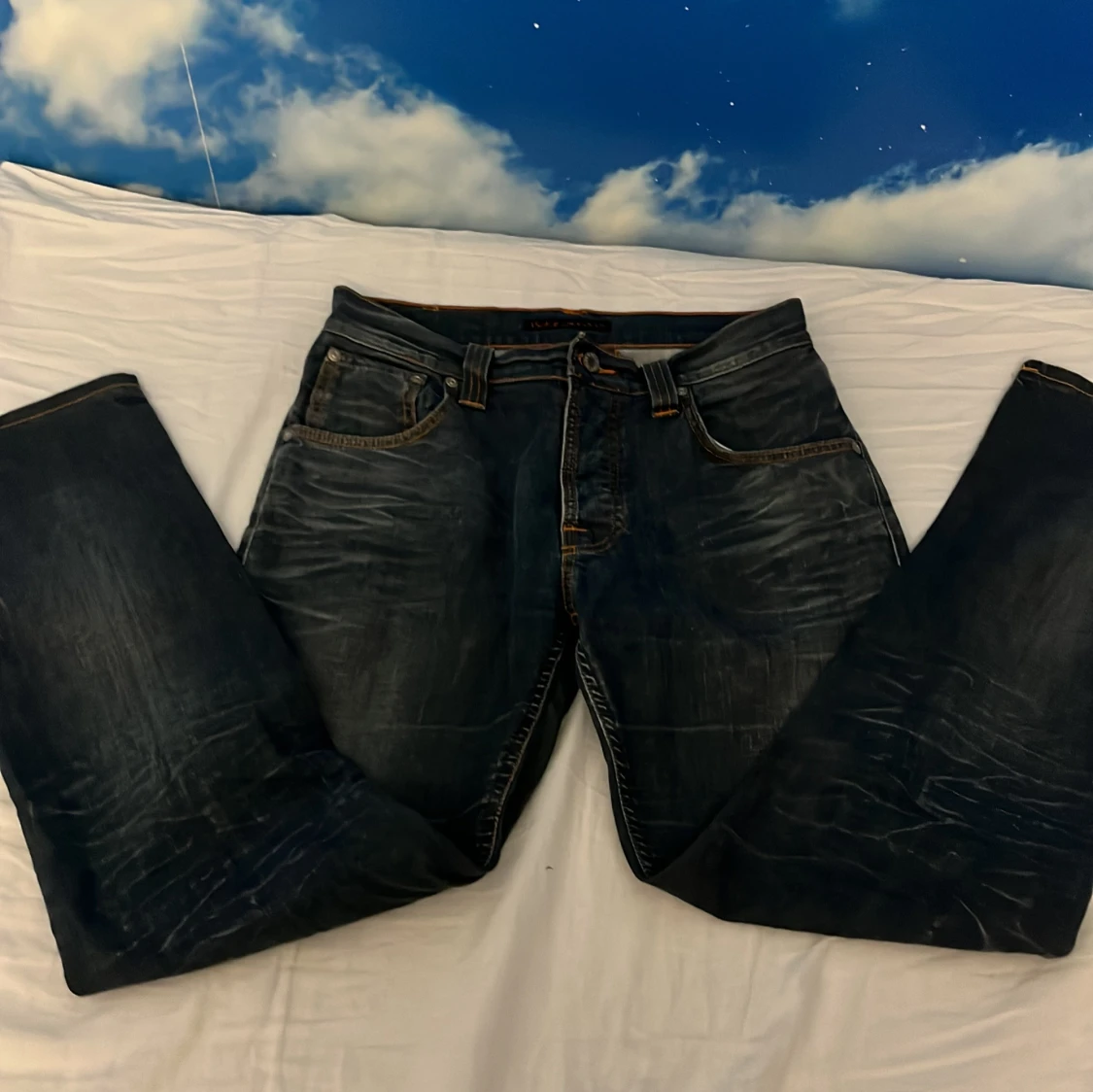 Mörkblå jeans från Nudie Jeans - 1