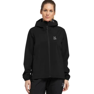 Haglöfs jacka - Säljer denna svarta haglöfs jackan som jag köpte för 1100. Den är i bra stick och säljer pågrund av att jag inte använder den längre. Skriv för egna bilder