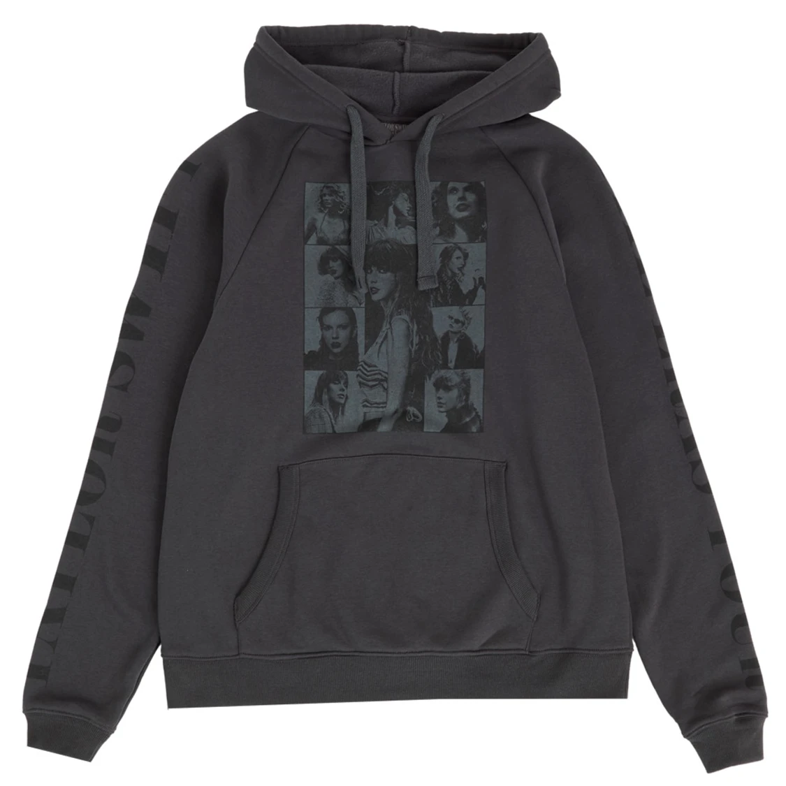 Taylor Swift Eras Tour hoodie svart