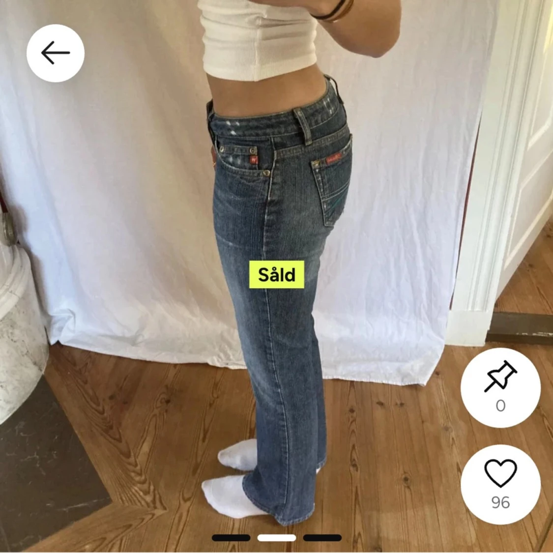 Lågmidjade jeans - 1