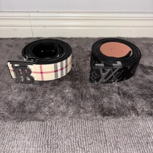 Lv bälte + burberry bälte 2 för 450kr - Helt ny oanvänd, justerbart! Skickas inom 1 dag!!!!