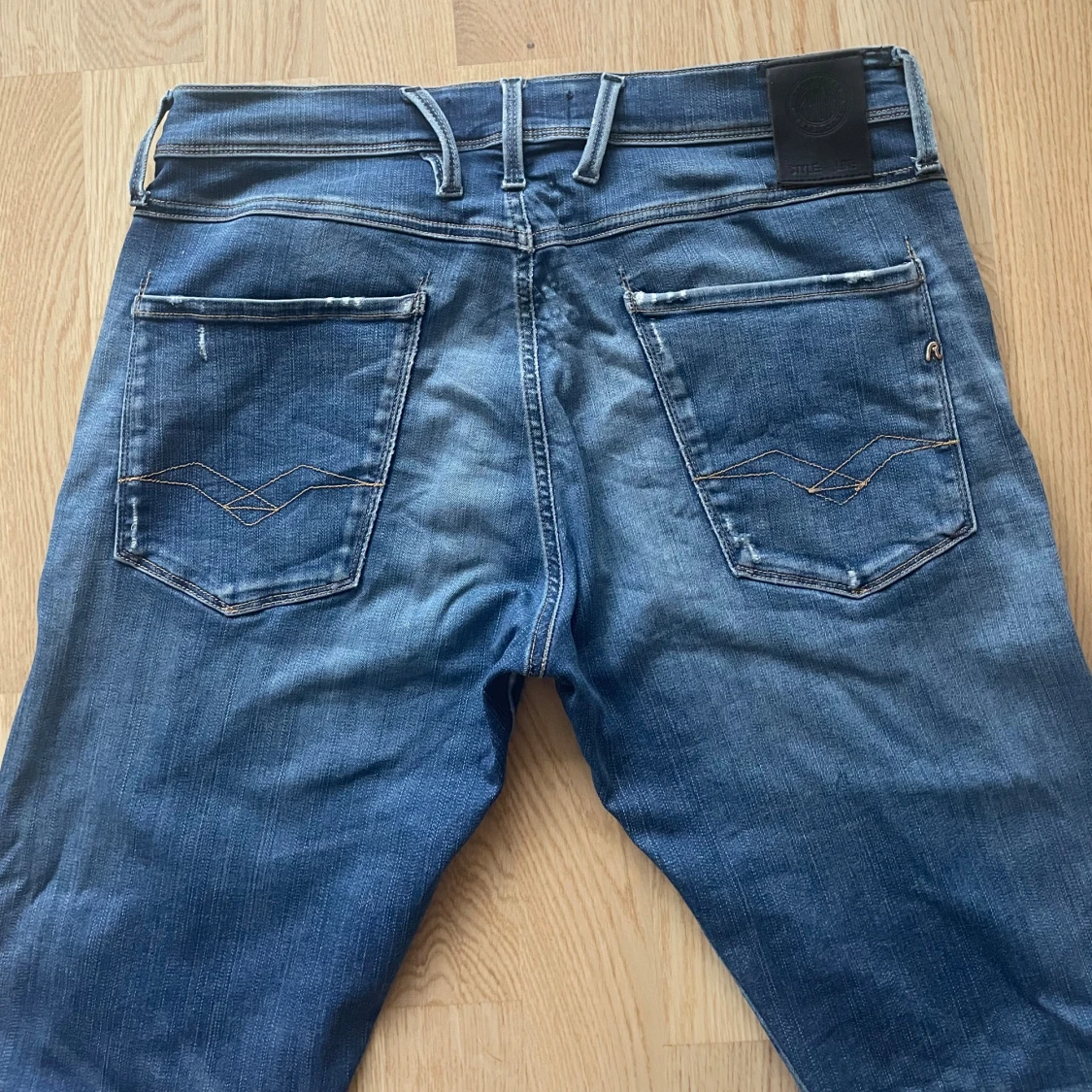 Blå Replay Anbass jeans W33 L32 - 3