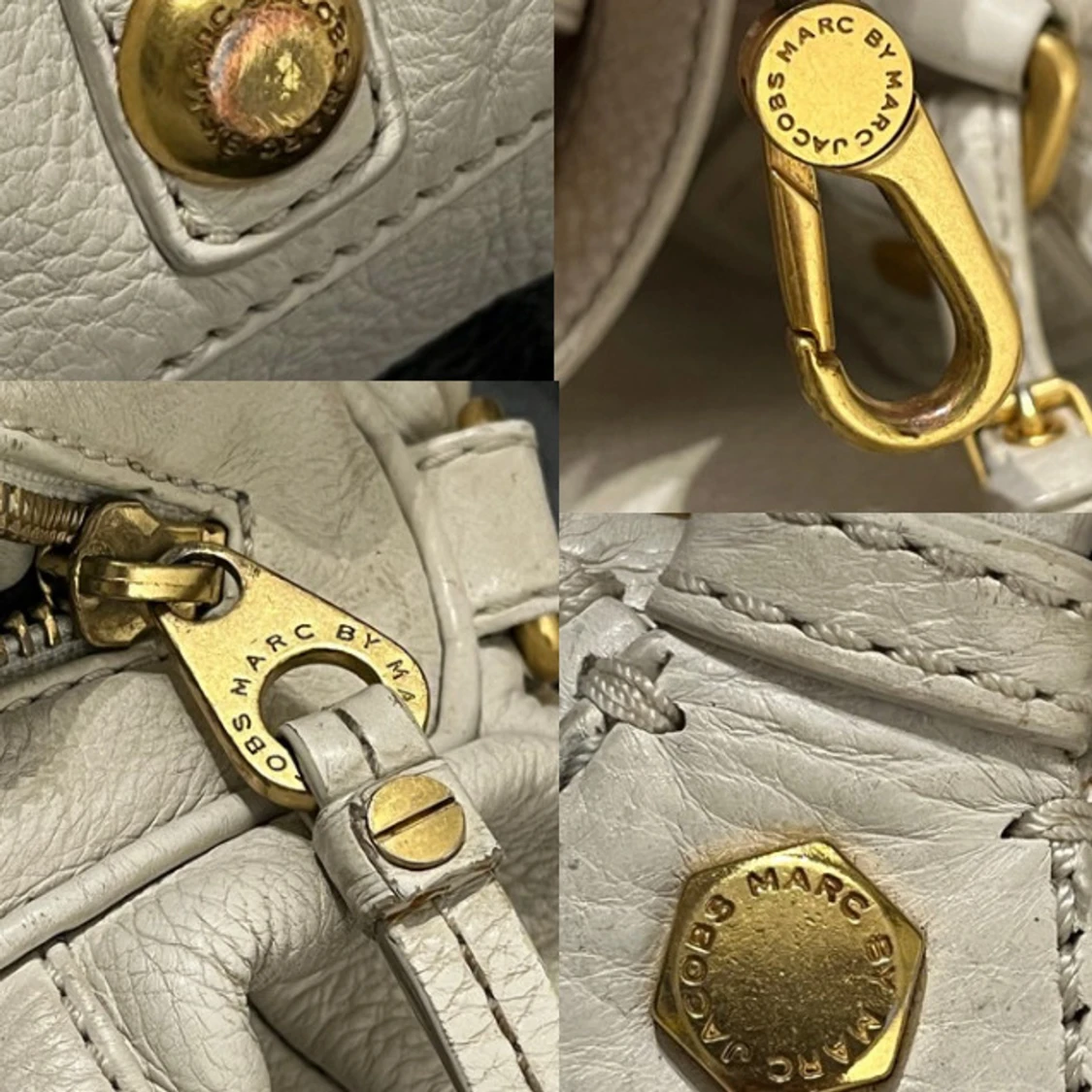 Vit handväska från Marc by Marc Jacobs - 2