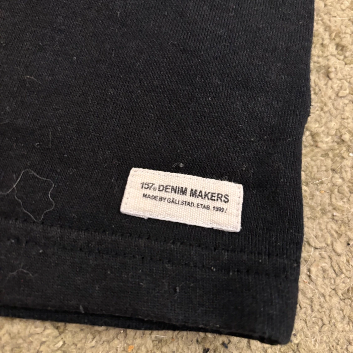 Svarta mjukisshorts från 157 Denim Makers - 1