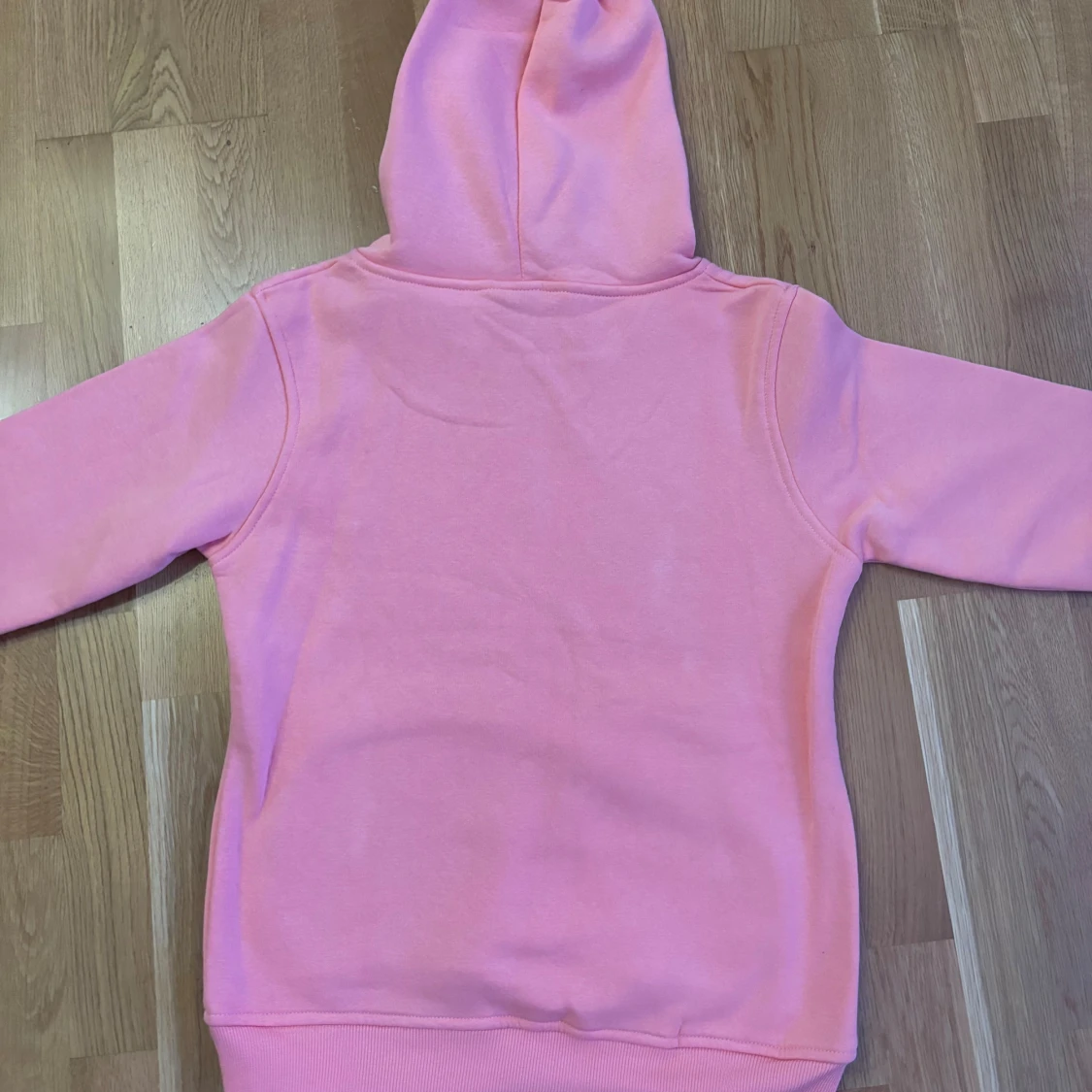 Rosa hoodie från Nike med huva - 2