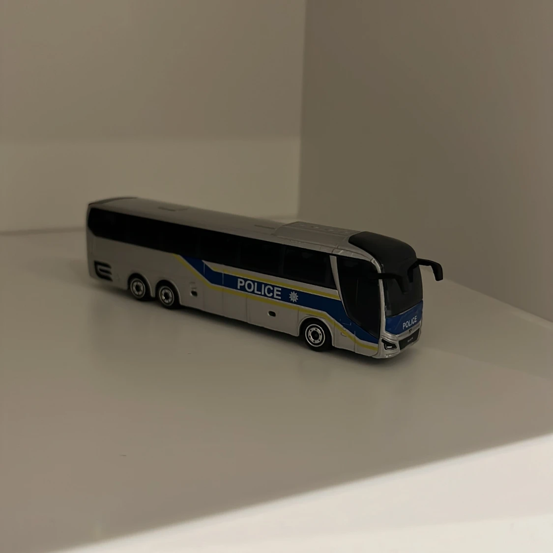 MAN Police Bus Diecast Model - 2