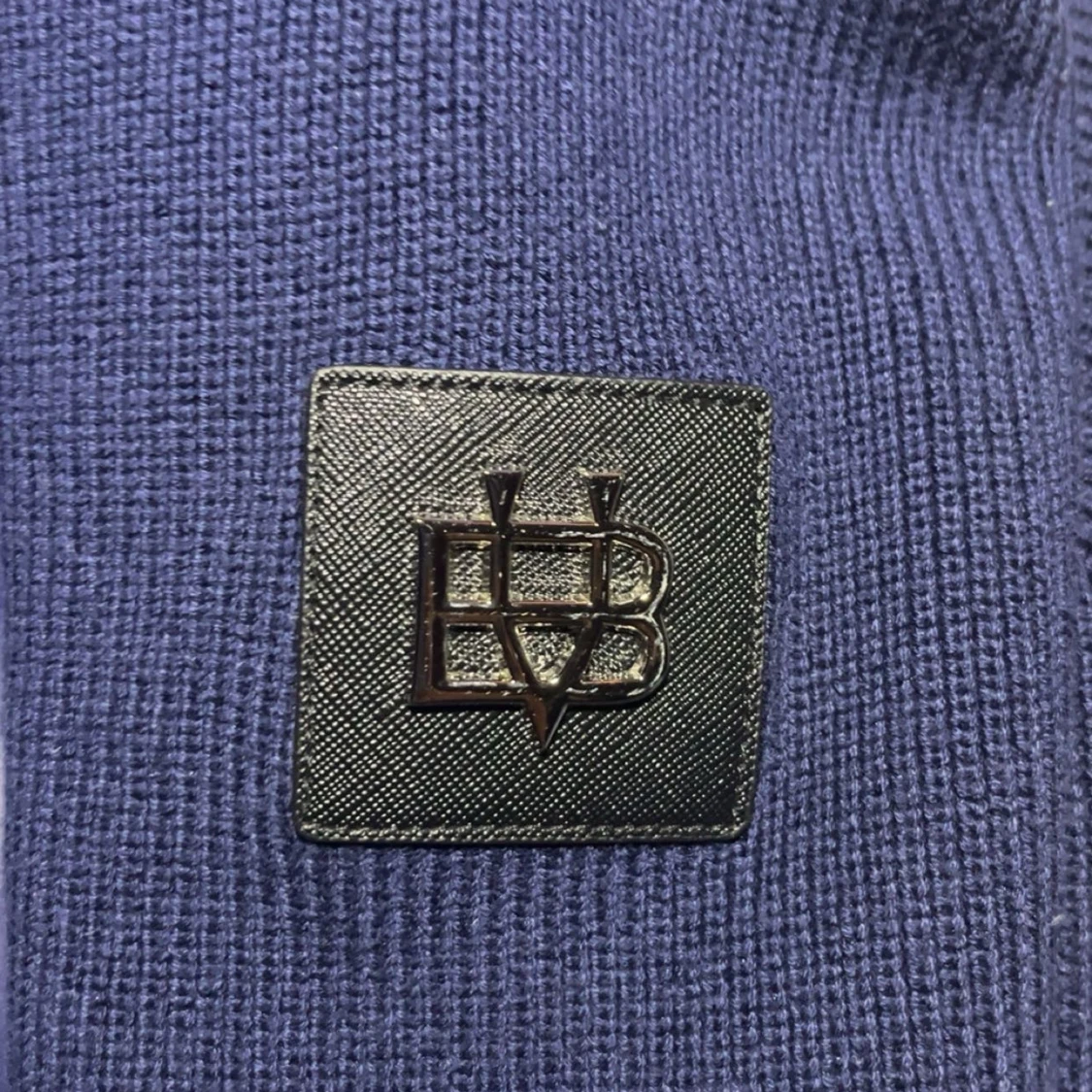 Blå Cardigan med huva från Bvaldi - 2