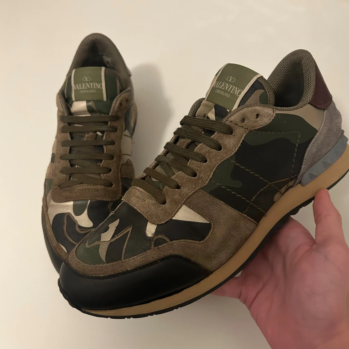 Valentino Rockrunner sneakers camouflage