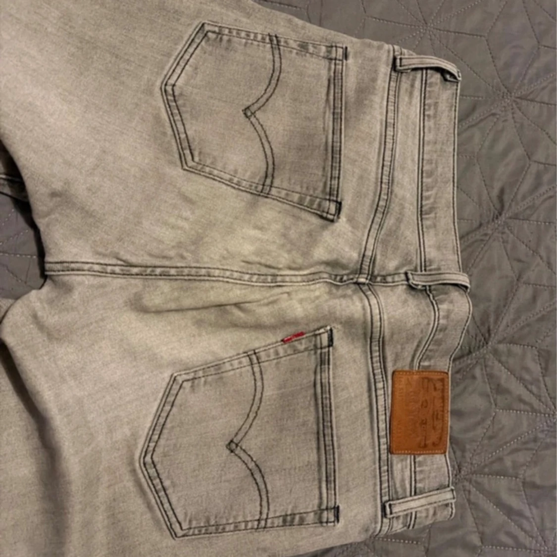 Levis 511 ljusgrå jeans straight fit - 2