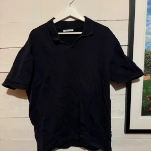 Svart pikétröja från Zara - Oversized piké