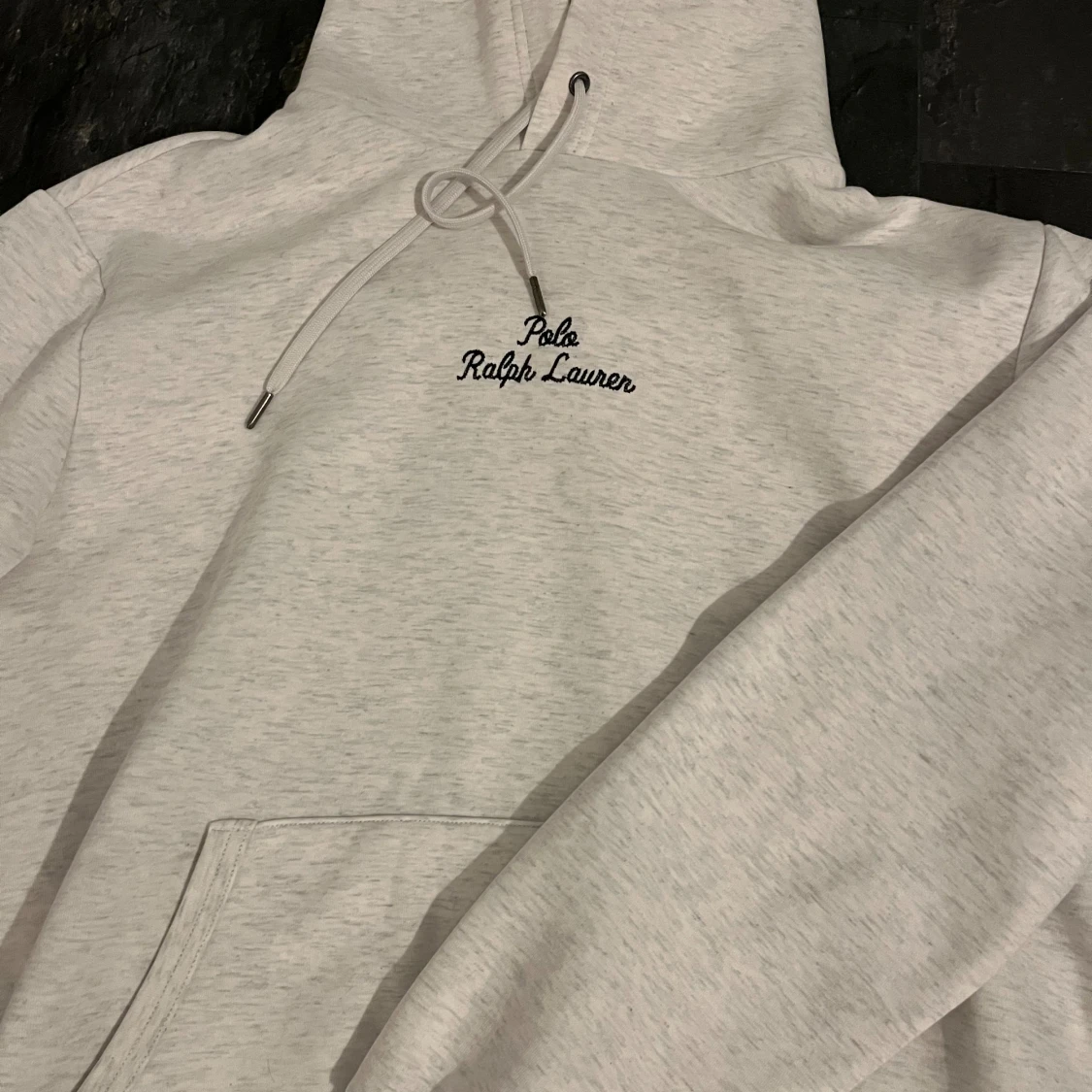 Vit hoodie från Polo Ralph Lauren