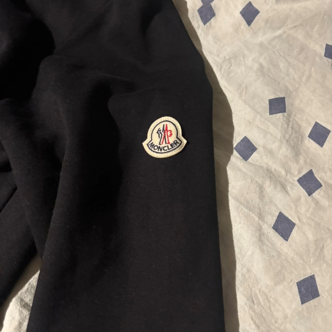 Svart Moncler hoodie - 2