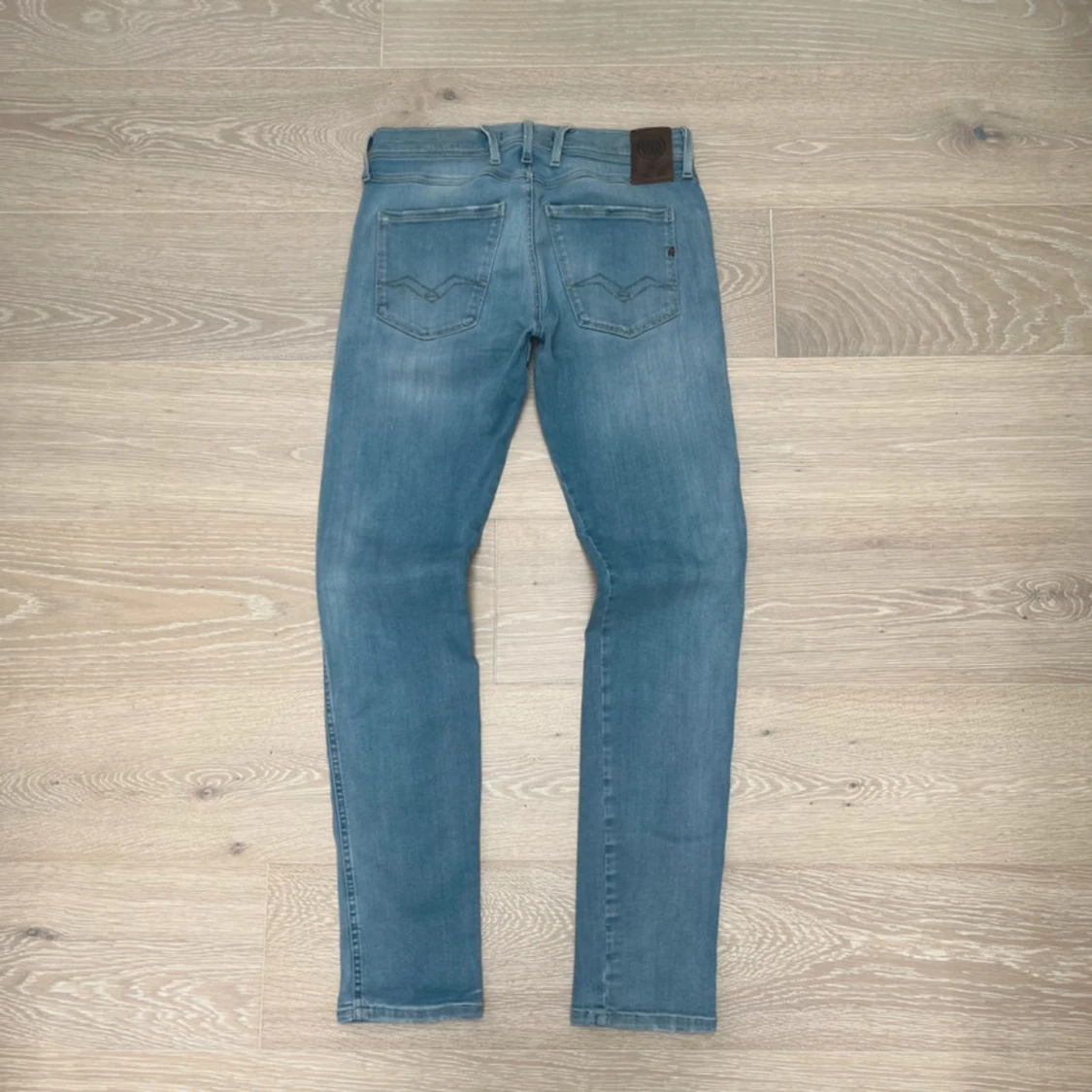 Replay ljusblå skinny jeans - 3