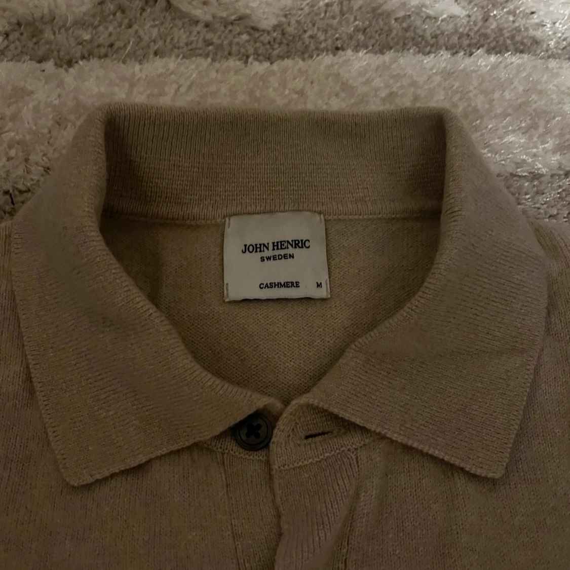 John Henric 100% Kashmir Tröja: S - 3