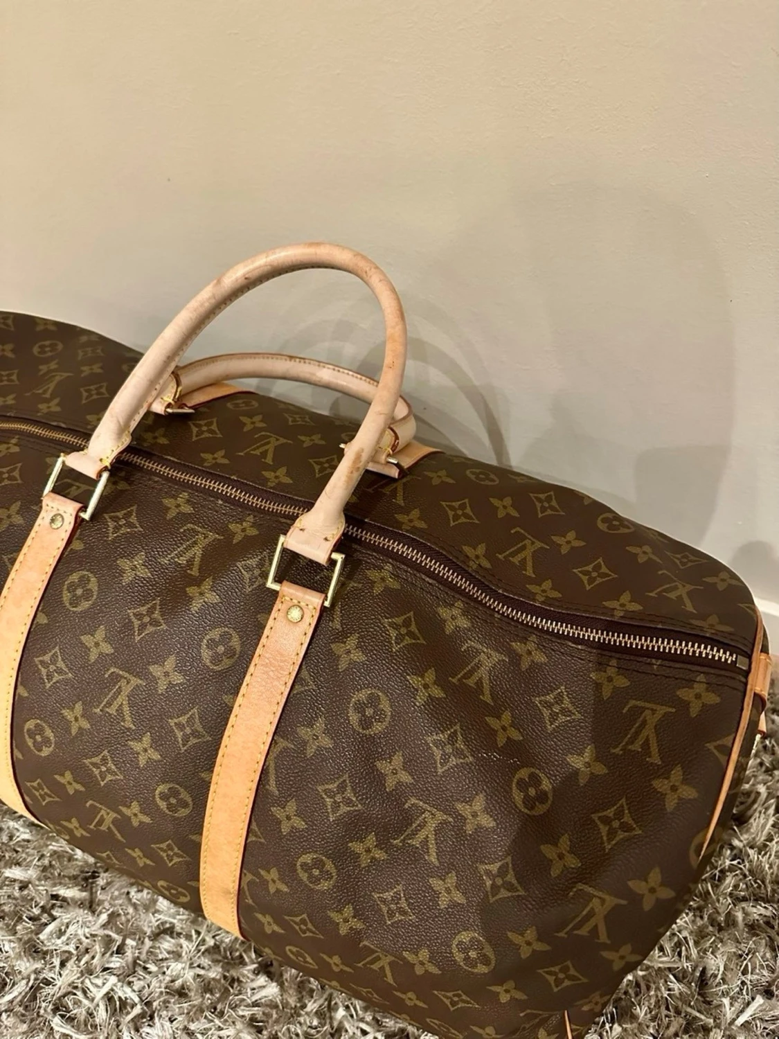 Louis Vuitton Keepall Bandoulière 50 i monogramcanvas.  - 1