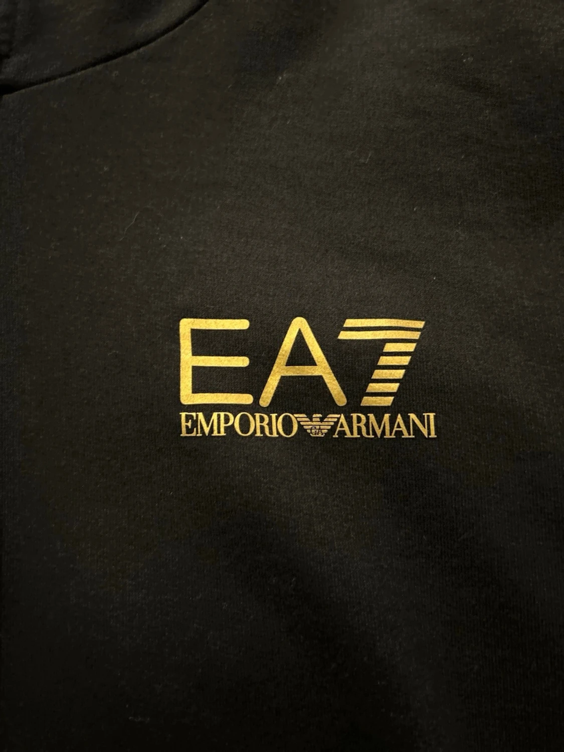 Svart EA7 Emporio Armani hoodie - 1