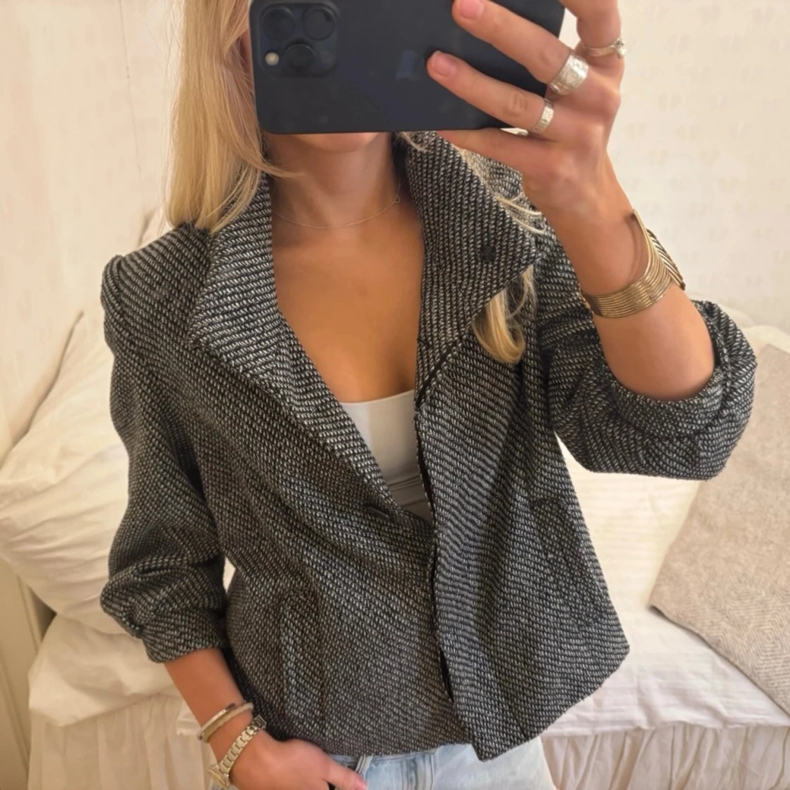 Grå höst/vårjacka