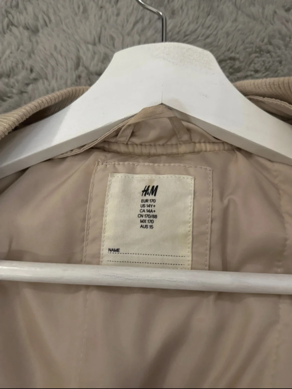Beige bomberjacka från H&M - 4