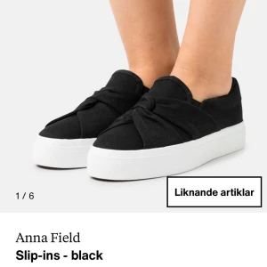 Svarta slip-ins från Anna Field SÖKES!!!!! - Söker dessa skor st 37