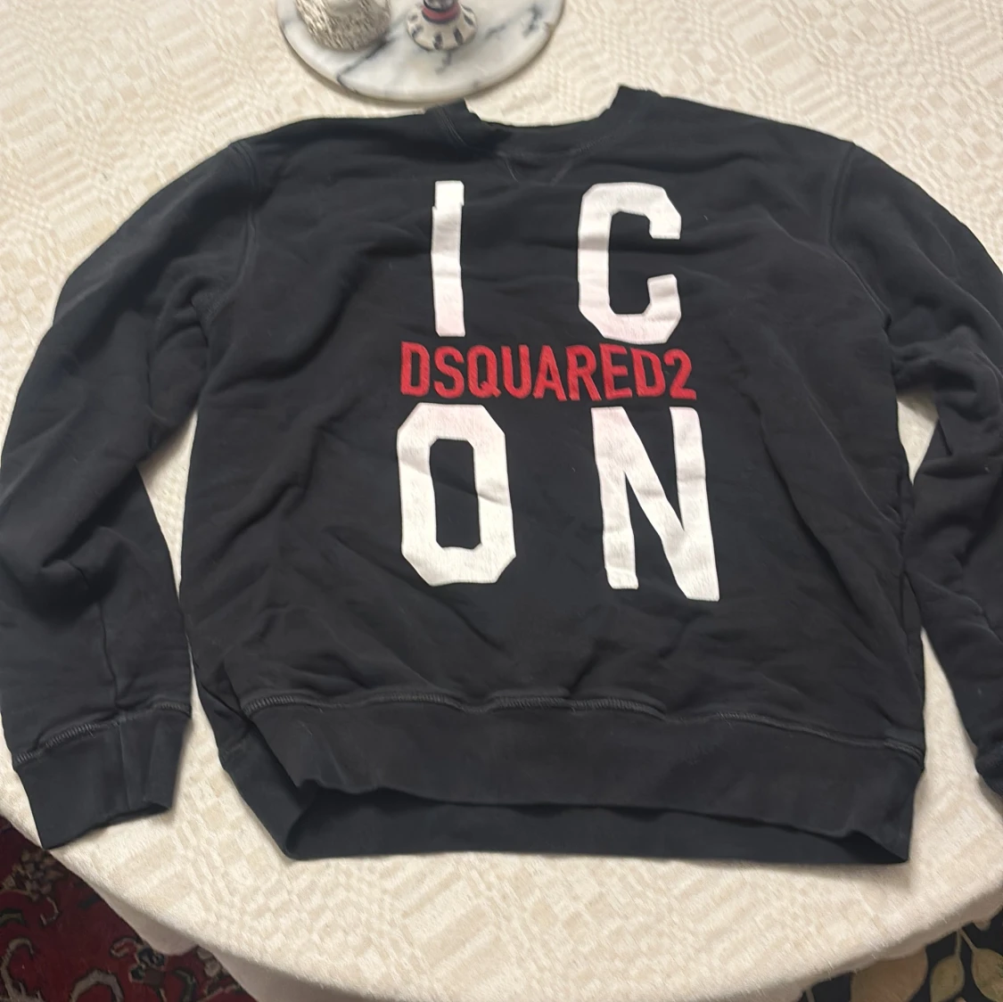 Svart sweatshirt Dsquared2 ICON L
