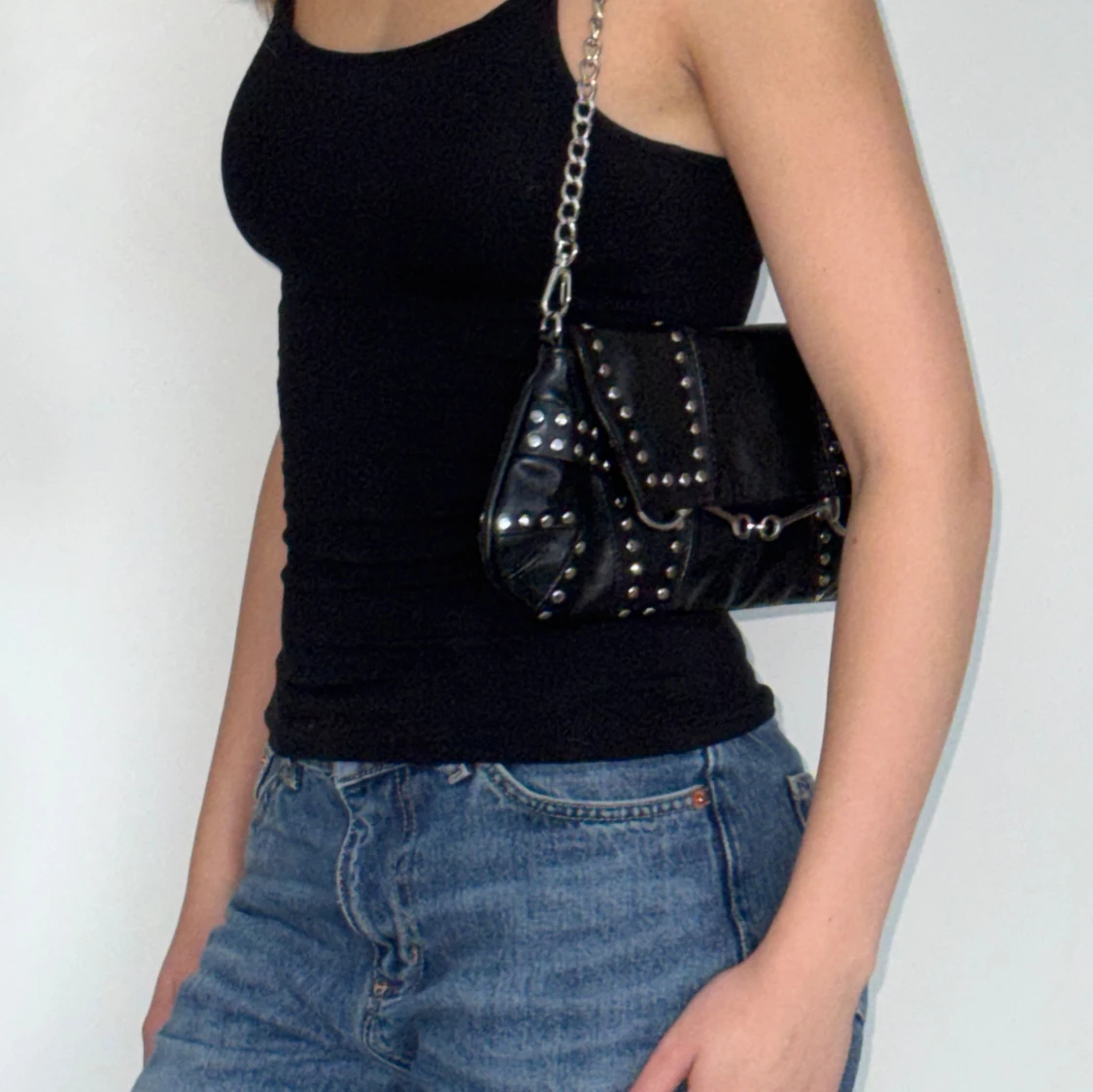 Svart axelväska Friis & Company