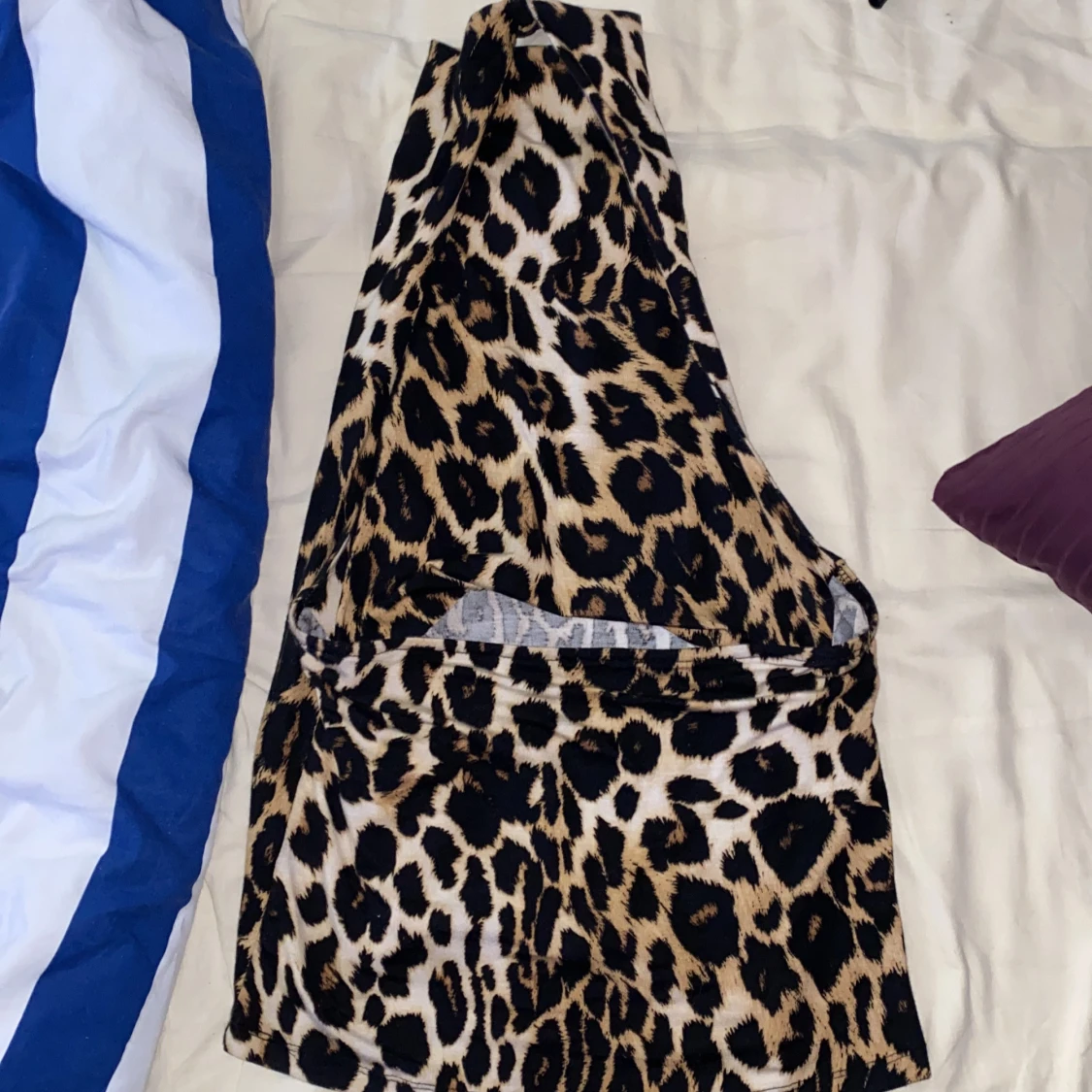 Leopardmönstrad topp - 1