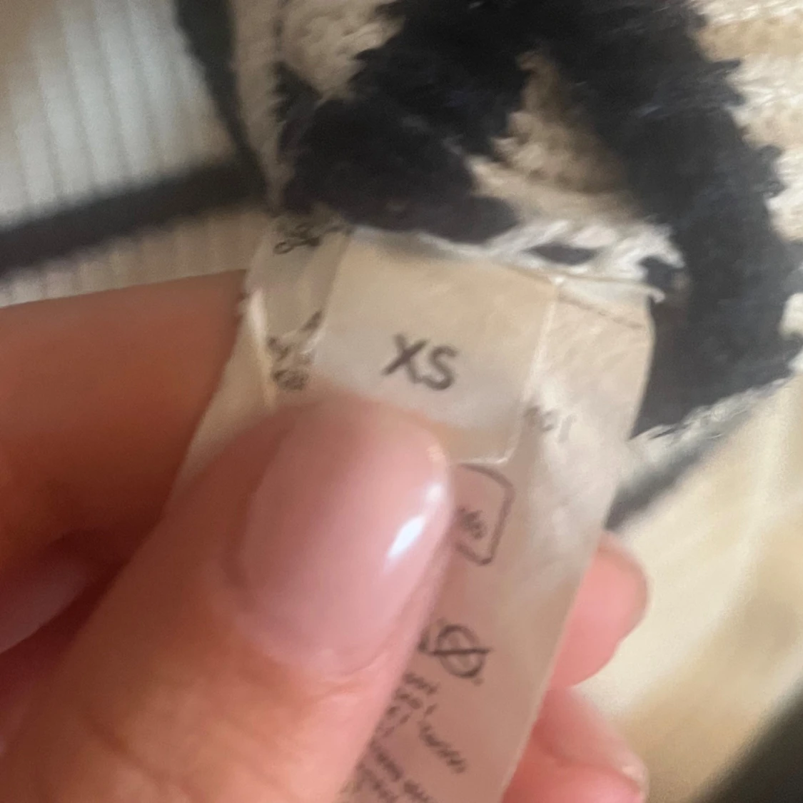 Randig stickad tröja från Anna Field - 3