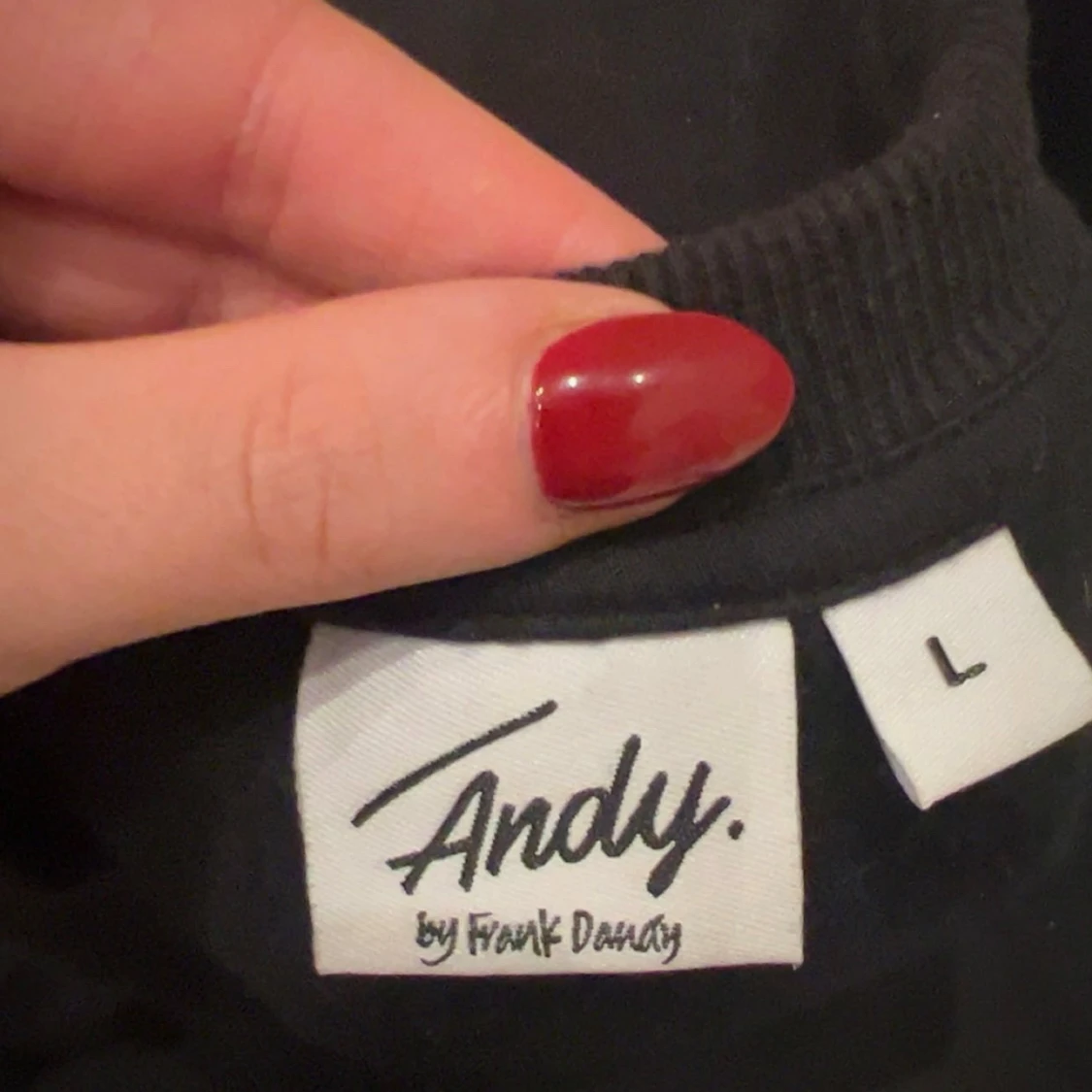 Svart sweatshirt från Frank Dandy - 3