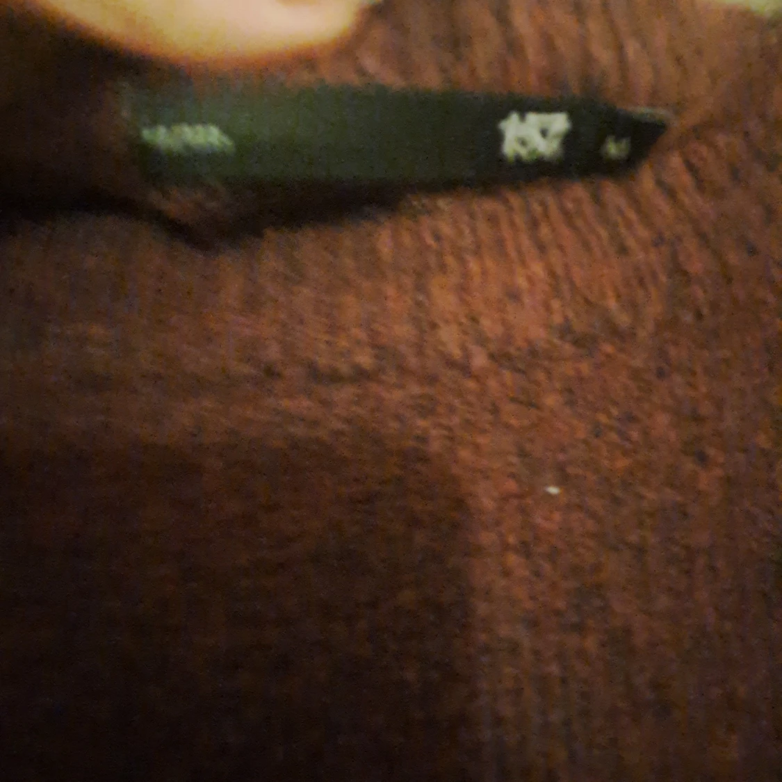 Vinröd stickad tröja från Lager 157 - 2