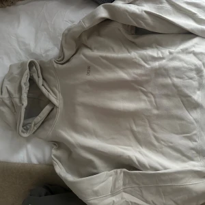 Beige hoodie från Dagmar  - Säljer en stilren beige hoodie från Dagmar i 100% ekologisk bomull. 