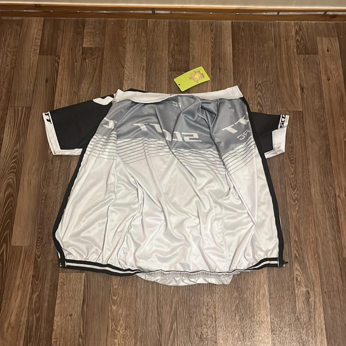 SCOTT cykeltröja svart och vit - 2