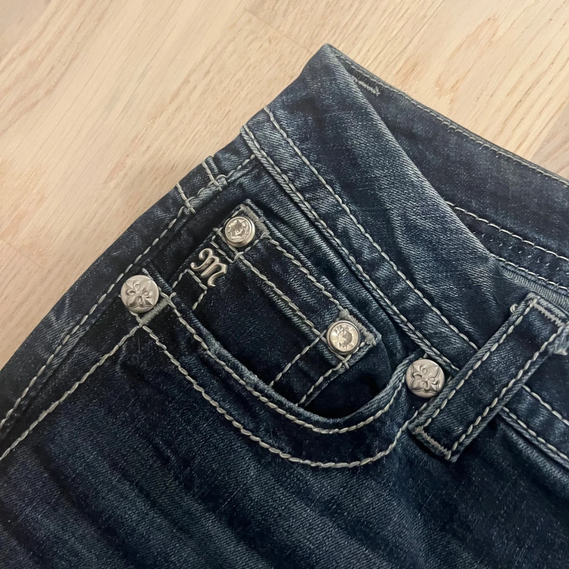 Miss Me jeans med paljettdetaljer - 3