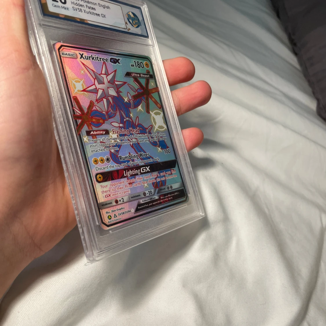  Xurkitree Gx Pokémon kort psa10 rauk10 - 2
