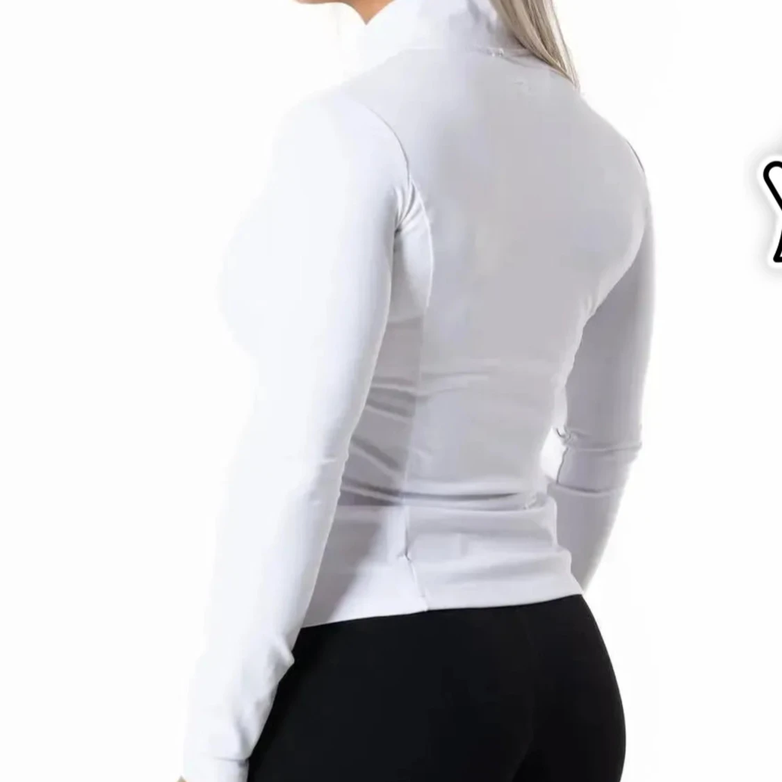 Vit zipjacka från Relode, S - 1