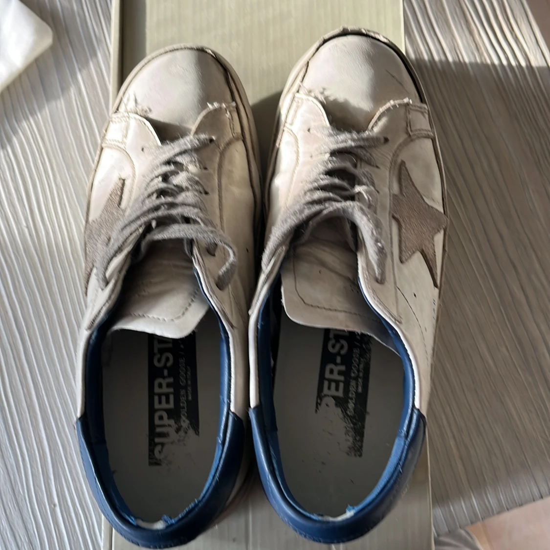 Golden Goose Superstar sneakers vit/grå - 2