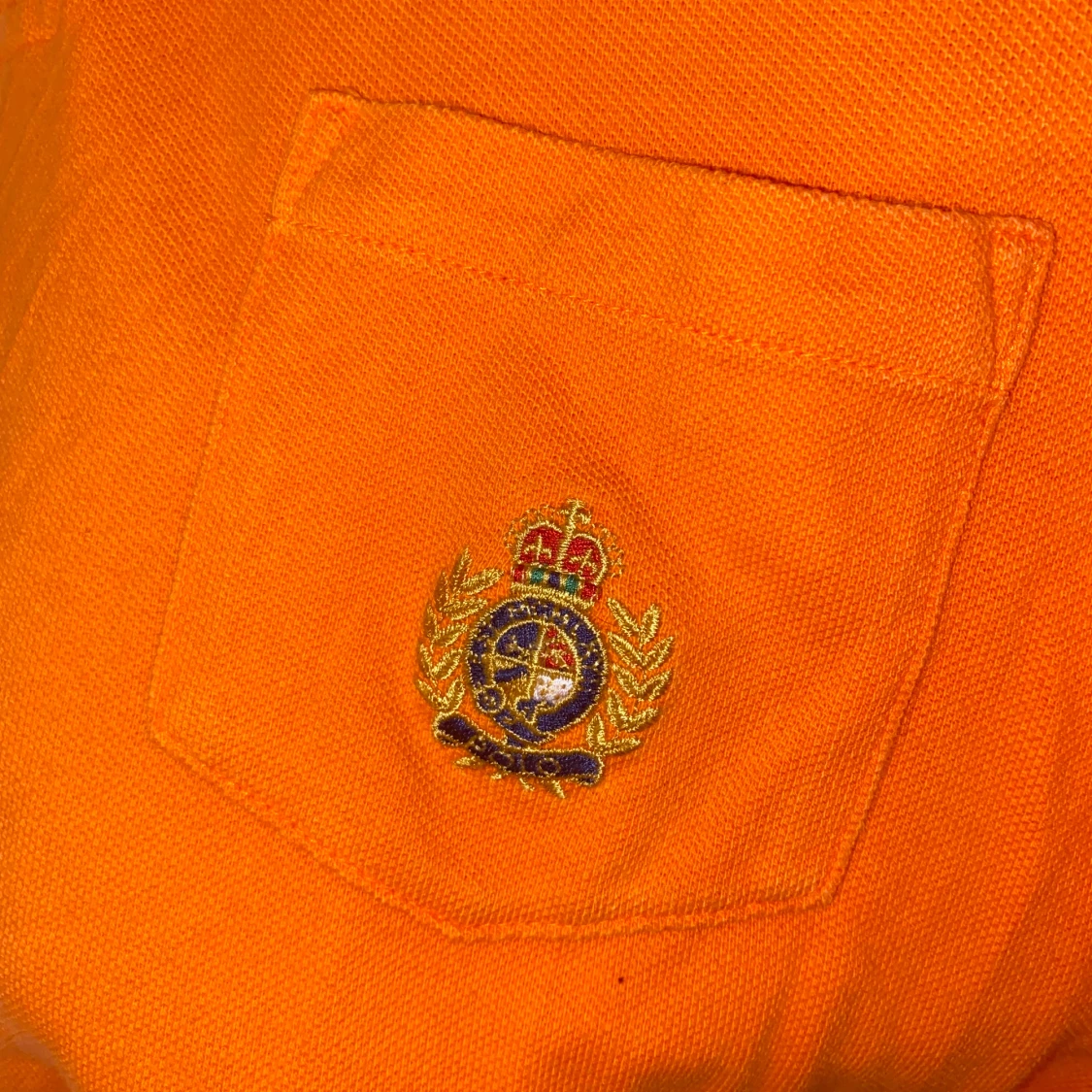 Orange pikétröja från Polo Ralph Lauren - 3