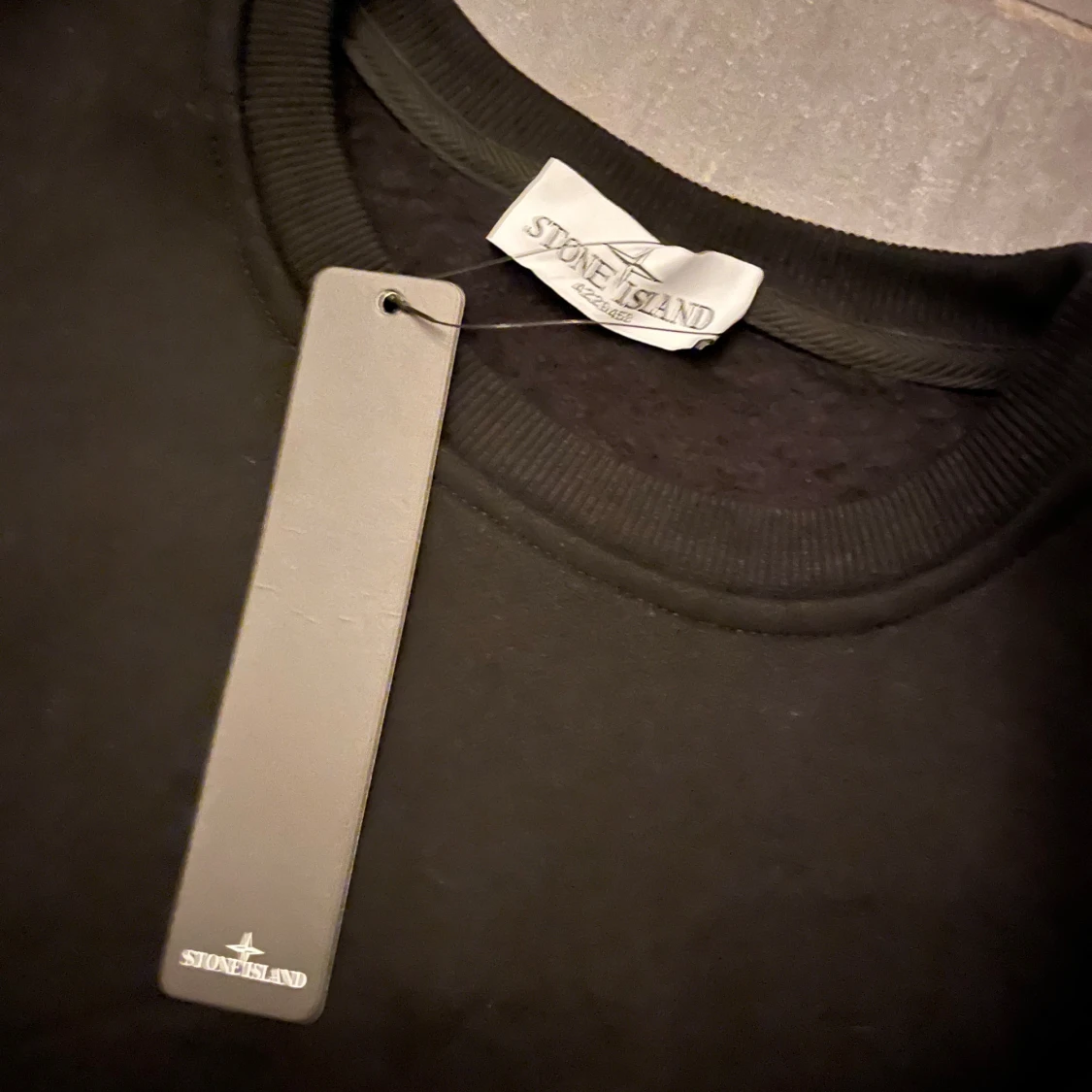 Svart sweatshirt från Stone Island - 3