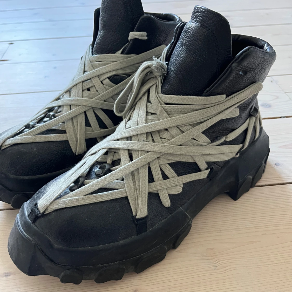 Rick Owens Tractor Boots - 4