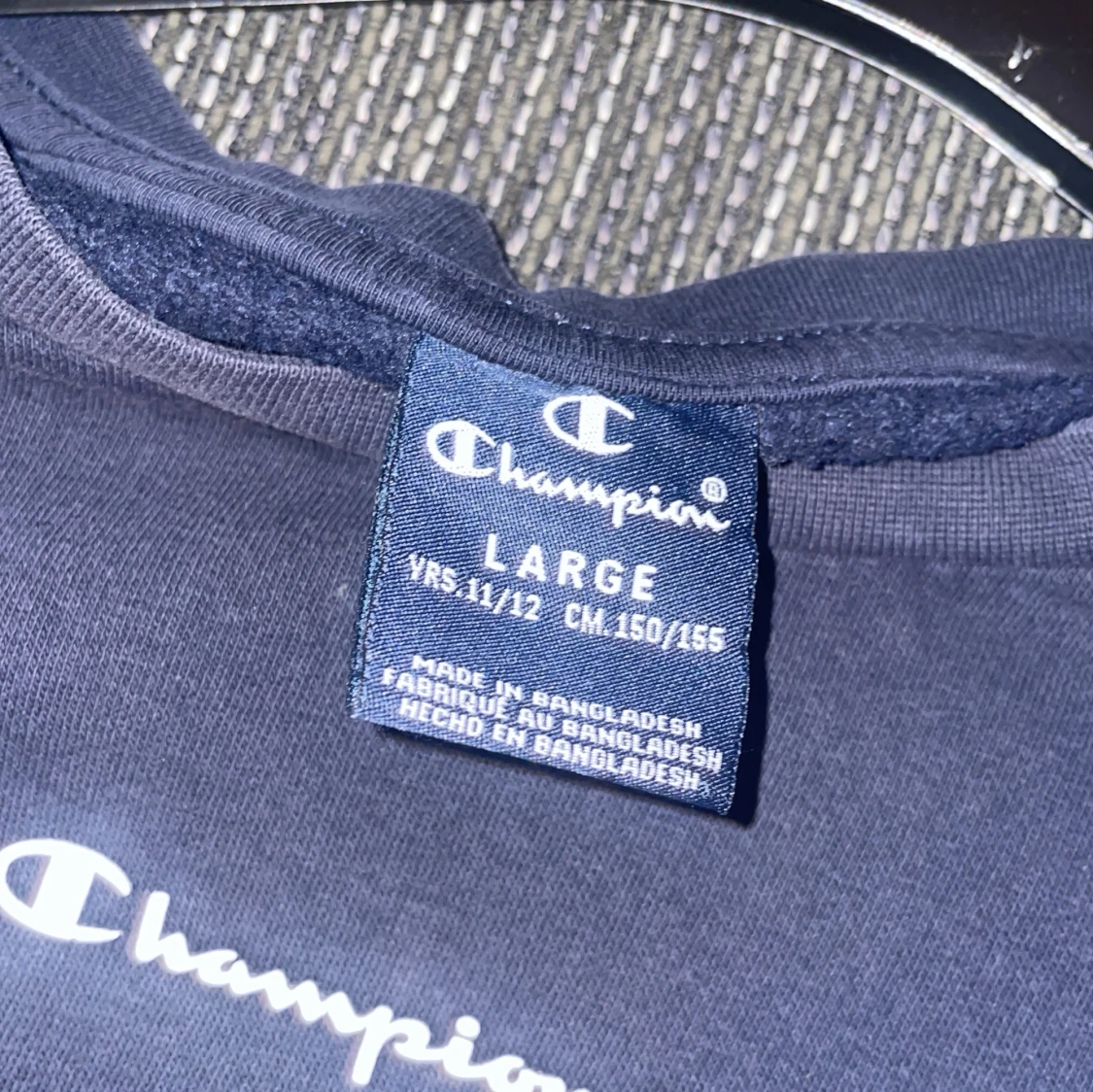 Blå sweatshirt från Champion - 2