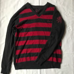 preppy långärmad tröja - köpt secondhand (fast lite dyrare) varmare tröja med jättefina detaljer på ena armen och bröstet. använt någorlunda mycket för några år sedan men i bra skick! lite svårt att skilja mig ifrån den…