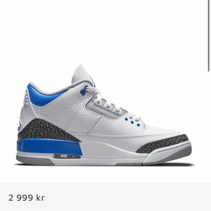 Air Jordan 3 Retro Racer blue - Hej, Säljer nu mina jordan 3or som är knappt använda då jag inte använder dem längre, de köptes i göteborg för 2500kr förra året. 