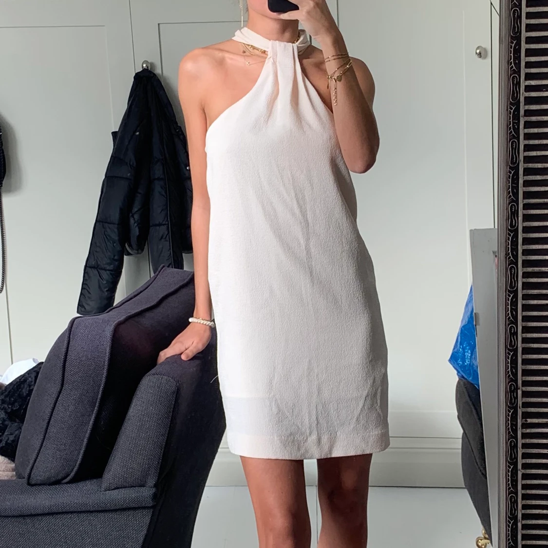 Beige klänning mango - 90