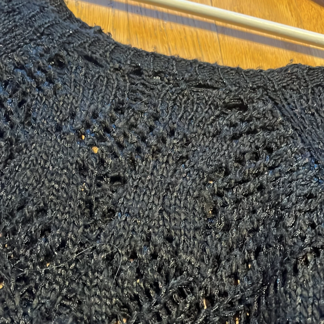 Svart stickad kofta zara - 90