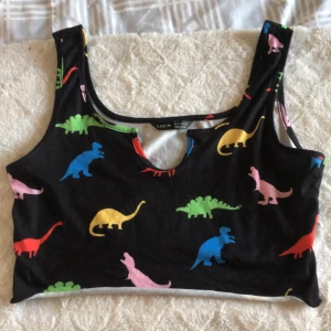 Topp  - Söt topp med dinosaurier, sällan använd!