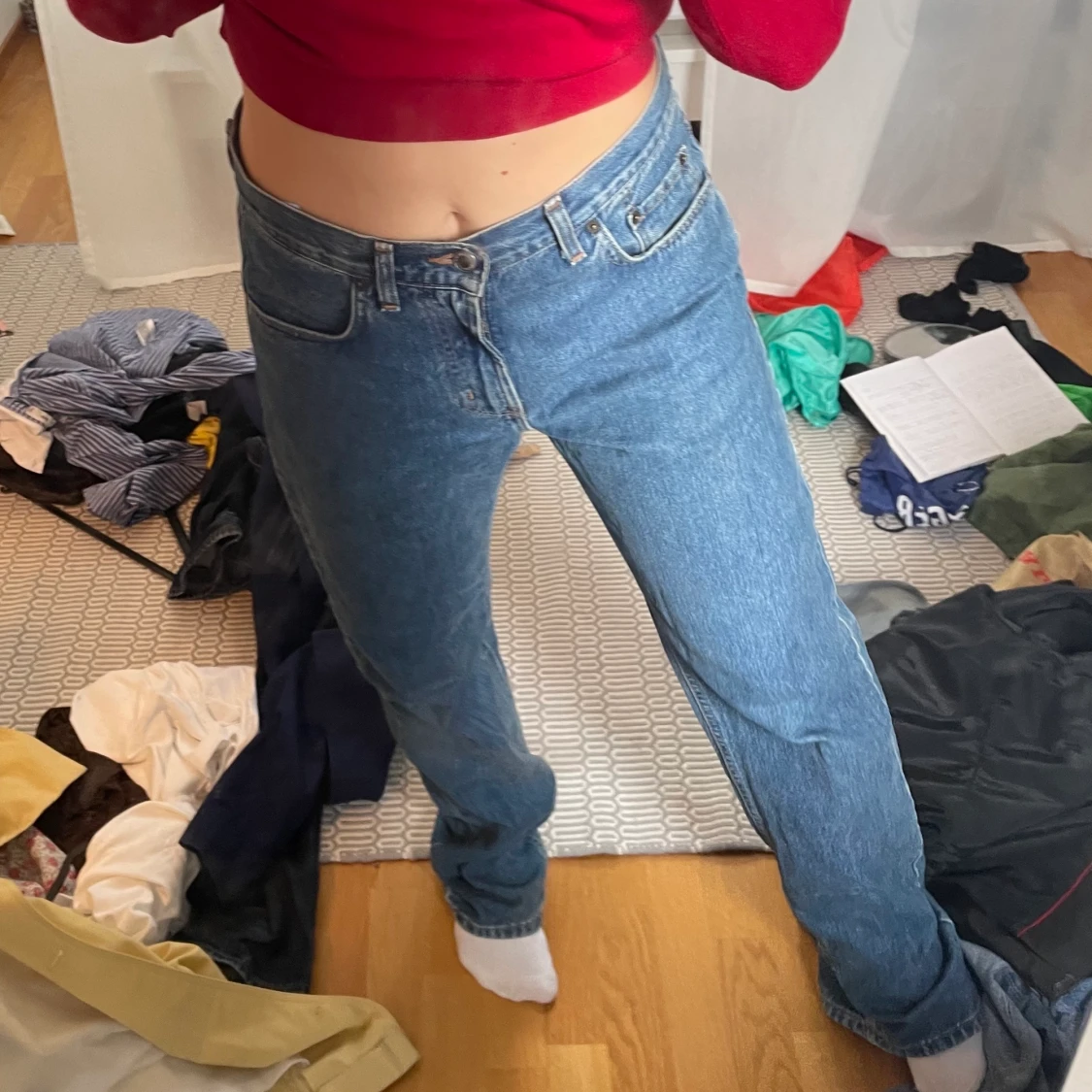 Vintage low waist jeans