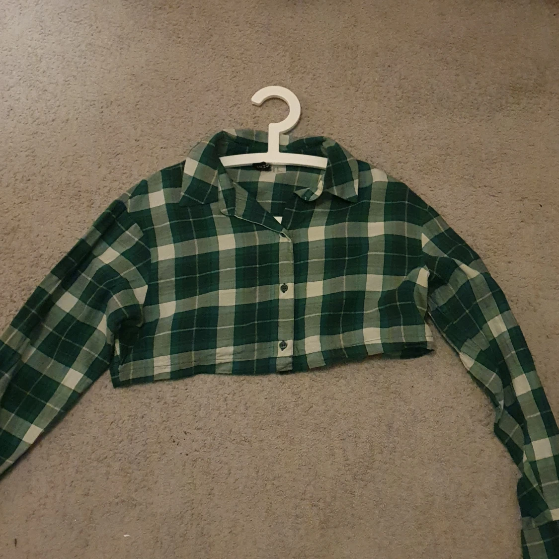 Croppad skjorta - 90