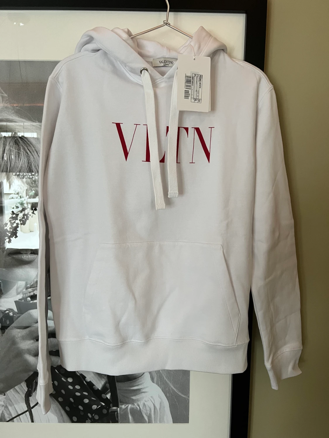 Valentino VLTN hoodie XS (ny med tag)