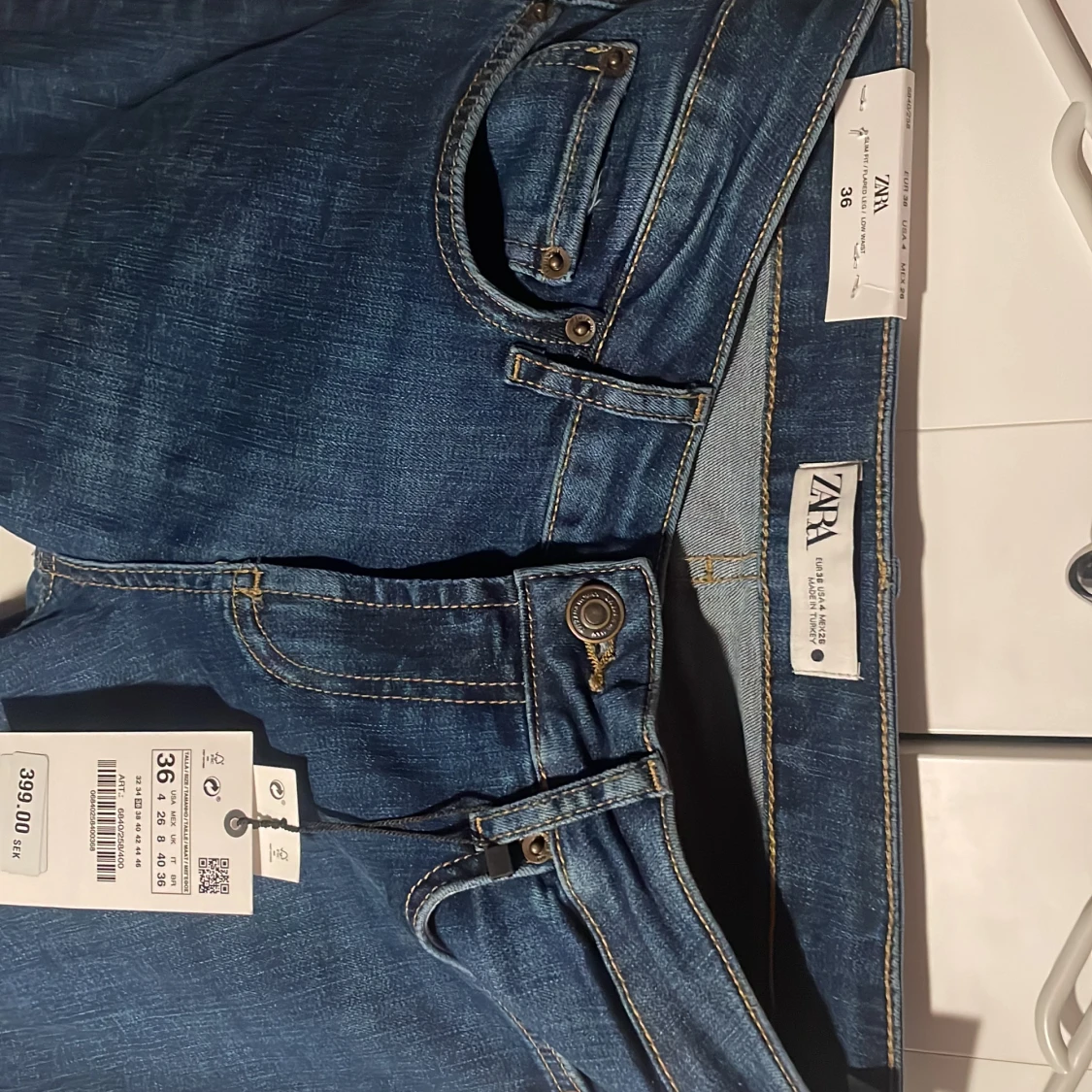 Jeans low waist flaire - 90