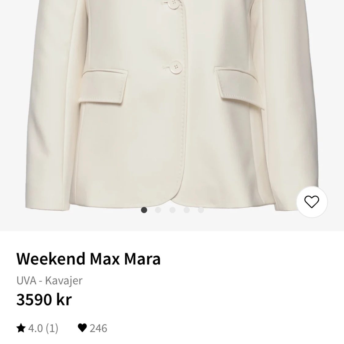 Max mara blazer  - 91